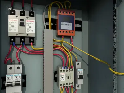 Fuse Box 3D model purchase
