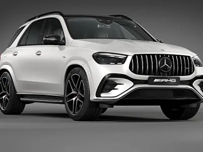 2024 Mercedes-Benz GLE 53 AMG 3D model purchase