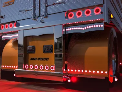 Trailer Great Dane Custom JD 3D model
