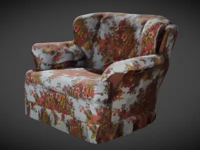Grandmas Ugly Chair 3D model