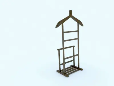 Clothes tree 3D model purchase