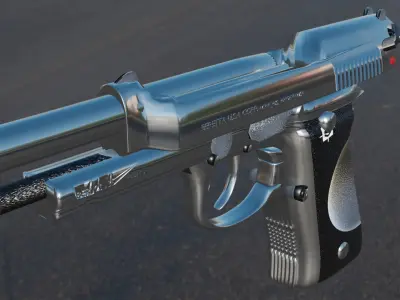 Beretta 92fs 3D model buy