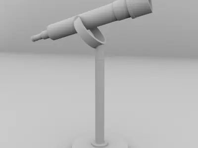 Desktop Telescope 3D model