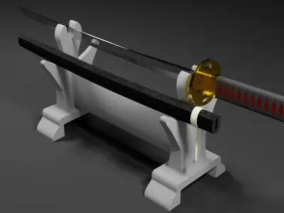Katana Blade 3D model purchase