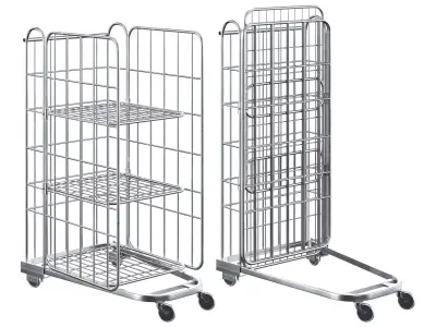 Cart for loading 3D model