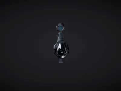 Colt-AR-15A2 Active 3D model