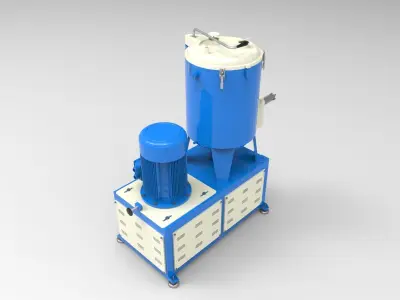 PVC Mixing Machine 3D model