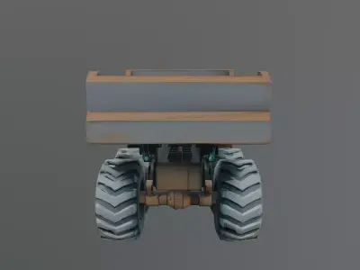 dump truck 3D model get
