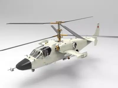 Kamov Ka-52 Alligator 3D model purchase