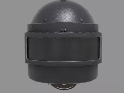 Heavy helmet Rys-T  Low-poly 3D model