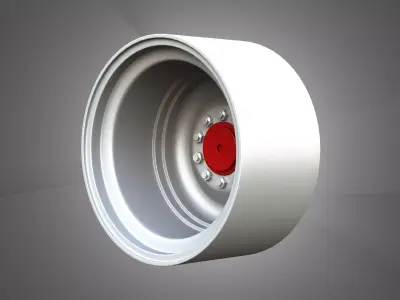 Front Wheel - Combine 1688 3D model