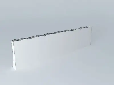 Eco Rail 3D Wall No.2 Old Steam Days Free 3D model