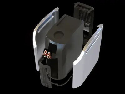 machine box  3D model