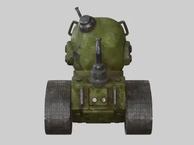 Mini Game Tank 3D model