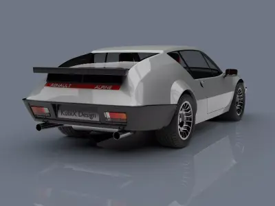 RENAULT ALPINE A 310 V6 3D model