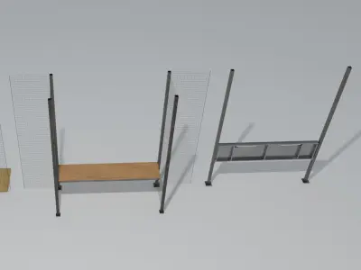 Lift parts Free 3D model