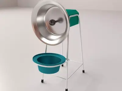 Coconut Scraper 3D model