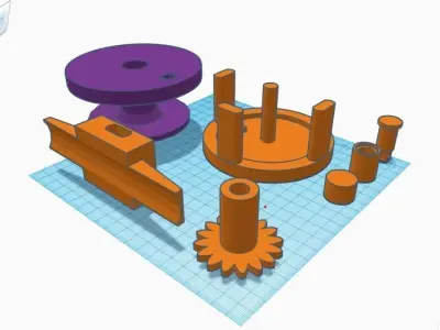 Fishing Reel 3D print model