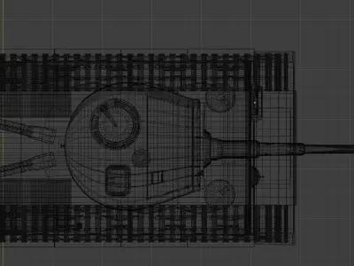 Tiger 131 German Tank Free 3D model