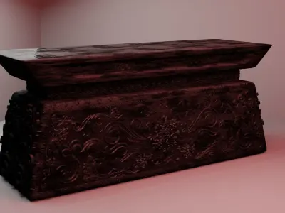 Emboss Ancient Tomb  3D model