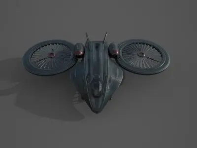 Cobra aircraft - PBR - lowpoly Low-poly 3D model