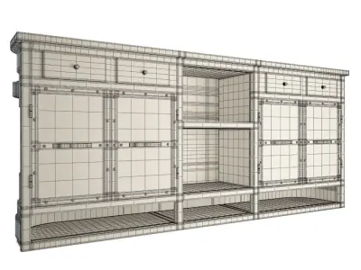 Automotive Industrial Counter 3D model