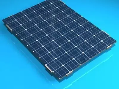 Photovoltaic module 3D model