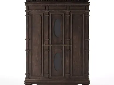 indochine cabinet 01 3D model