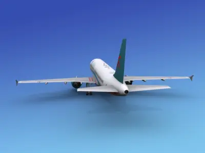 Airbus  A320 First Choice 3D model