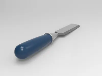 Nunu Chisel Low-poly 3D model