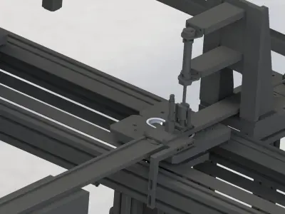 Mass production machine Free 3D model