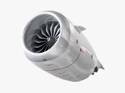 Boeing 737MAX Engine 3D model