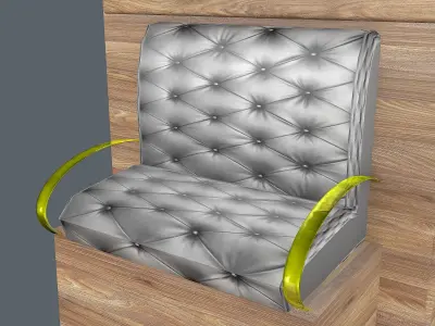 Western Wagon 8 3D model