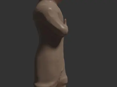 Ancient Hittite Figurine Free 3D print model