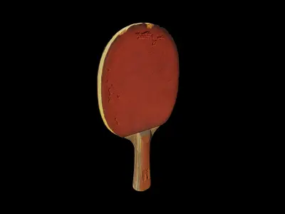 Anydrafts Ping pong paddle 01 Low-poly 3D model