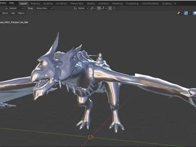 Best Dorgan For Your Game And Animation Low-poly 3D model purchase