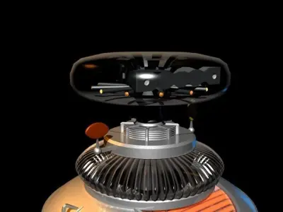 Lost In Space Robot B9 3D model