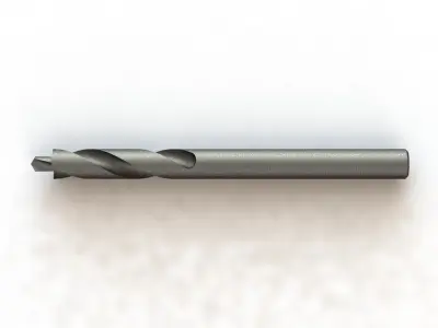 Broca Escalonada Step Drill dia 8 x 100 and 8 x 44 and 4 x 6 3D model