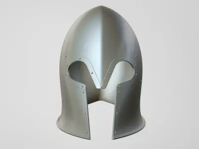 Barbuta helmet - Solidworks 3D model