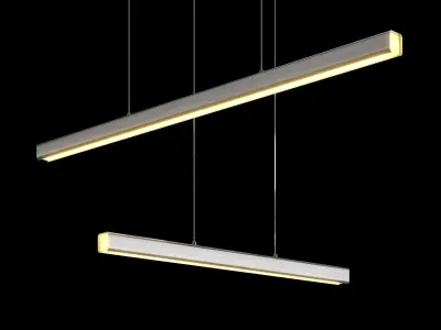 MONSIEURLAMP Edge Suspension Low-poly 3D model