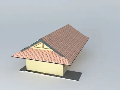 fpertanian rear building Free 3D model