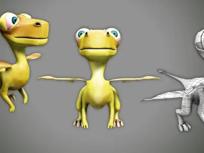 Baby Dragon 3D model
