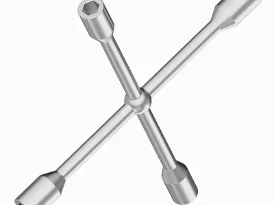 Universal Lug Wrench 3D print model