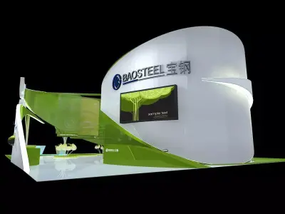 Exhibition - Size - 21X16-3DMAX2009-008 3D model