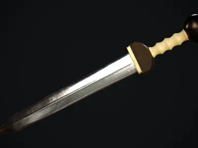 Gladius sword Low-poly 3D model purchase