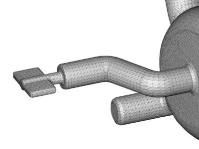 Gym Fitness Bike 3D print model