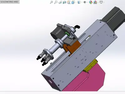 Lifting Manipulator 3D model