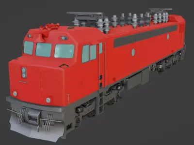 GMD-GF6C Electric Locomotive 3D print model