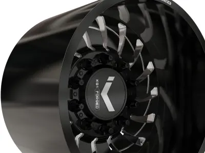 REAR KG1 KD005-B-2 DUALLY WHEEL 3D MODEL 3D model