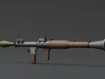 RPG-7 3D model purchase
